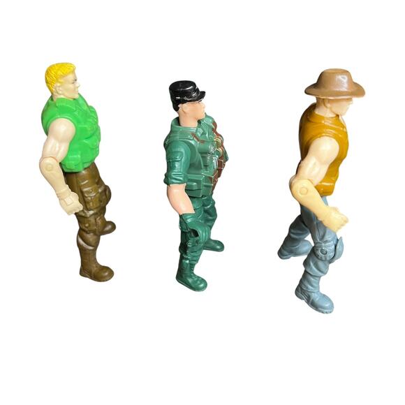 Mixed Lot 3 Action Figures Chap Mei Military Dinosaur Valley/Rick Ranger/Outback - Picture 4 of 6